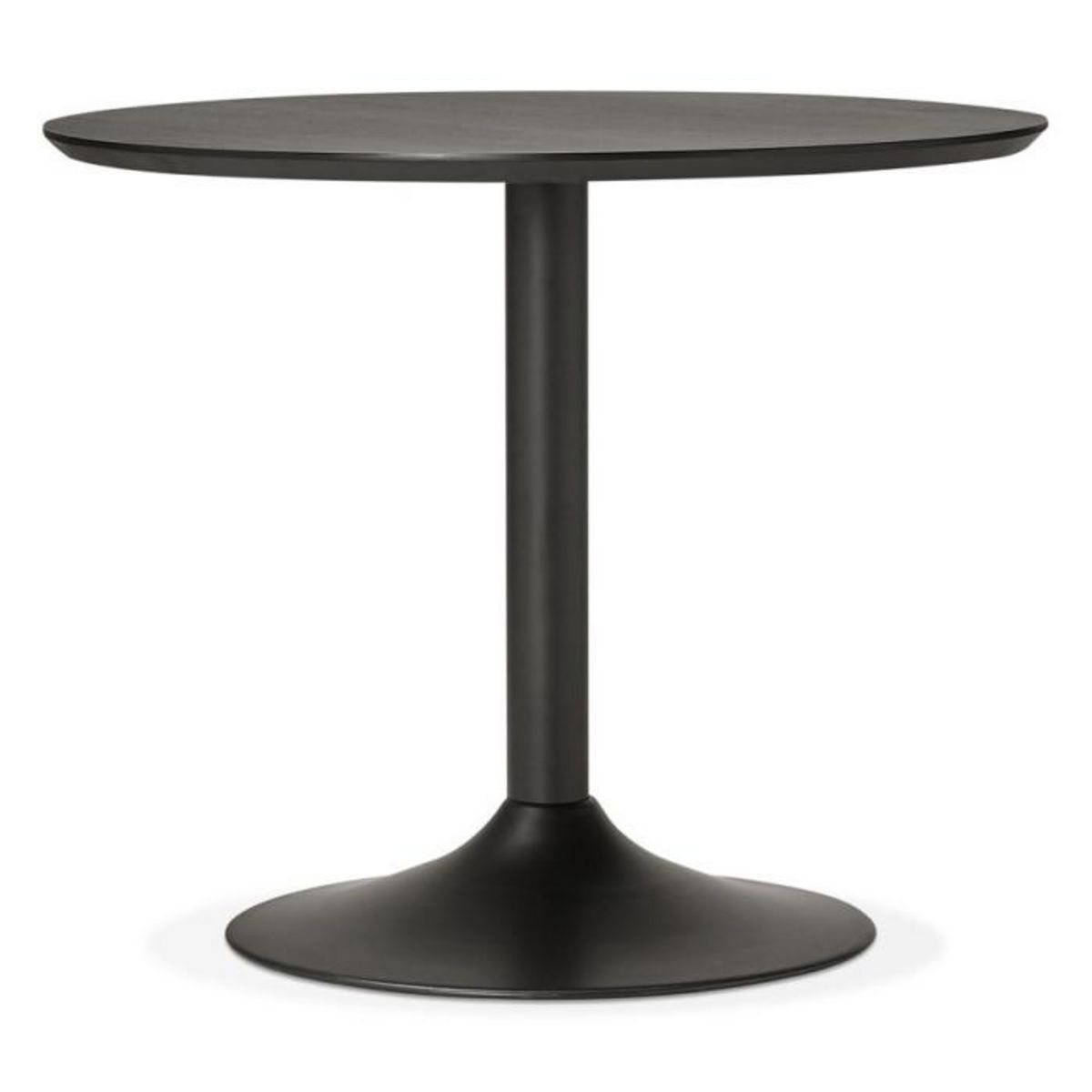 Paris Prix Table de Repas Design  Mescla  90cm Noir