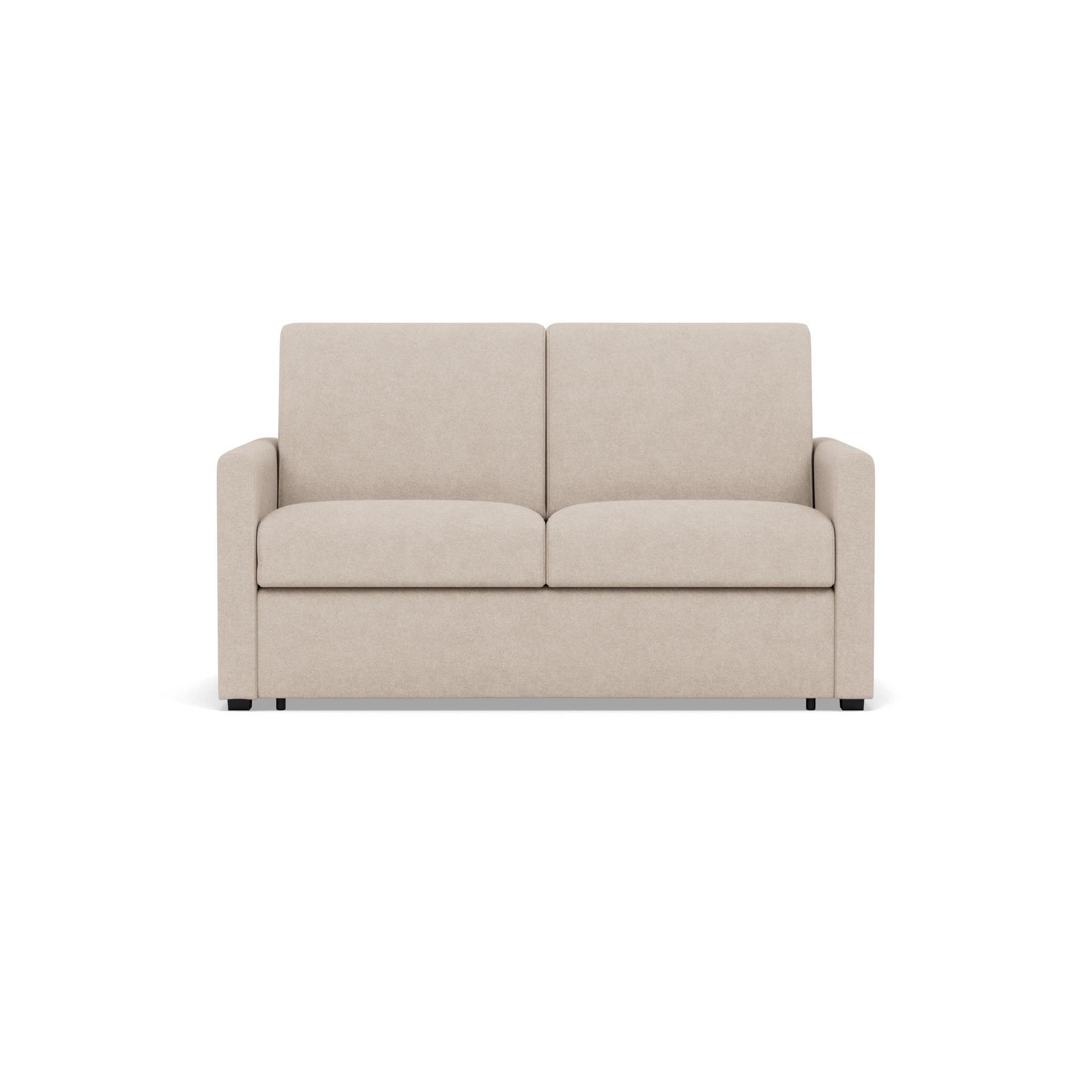 Voir la diapositive 1 : BEST MOBILIER Julia - canapé 3 places convertible express couchage quotidien 140 cm matelas 14 cm en tissu
