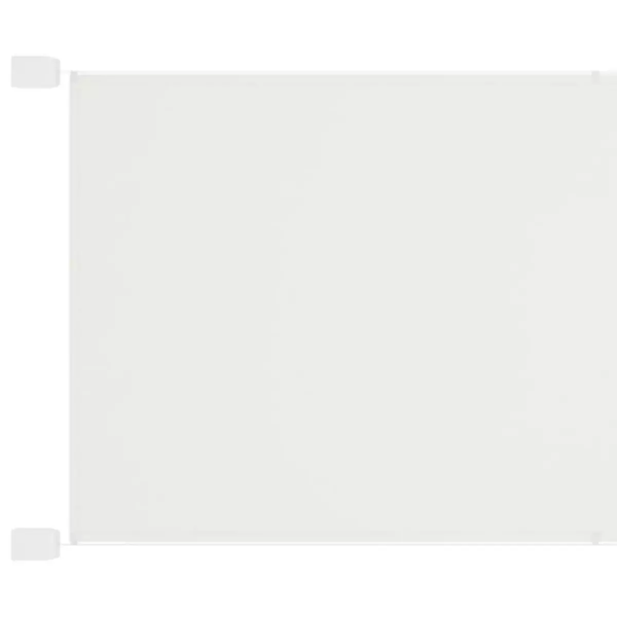 VIDAXL Auvent vertical Blanc 180x1000 cm Tissu oxford