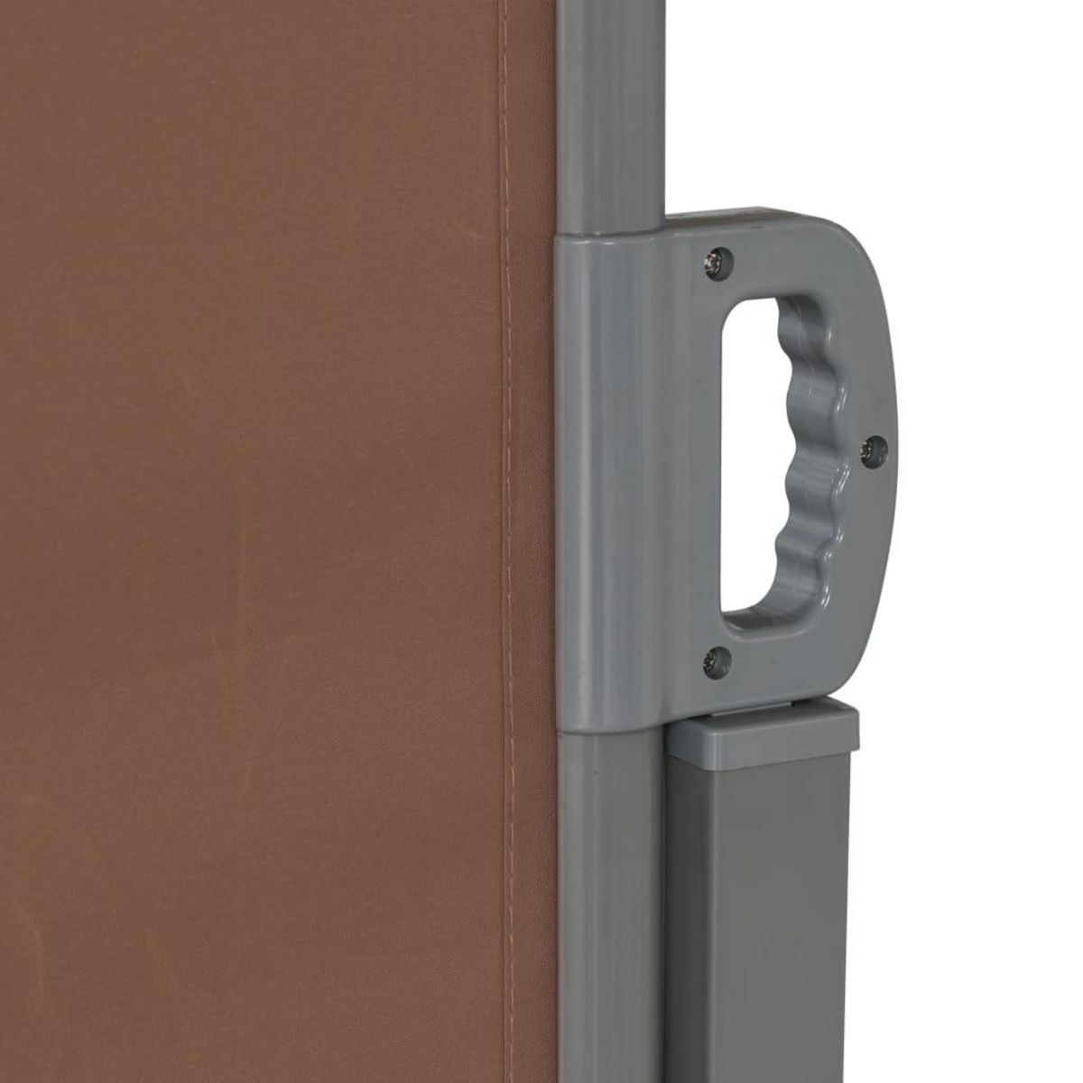 VIDAXL Auvent lateral retractable 160 x 600 cm Marron