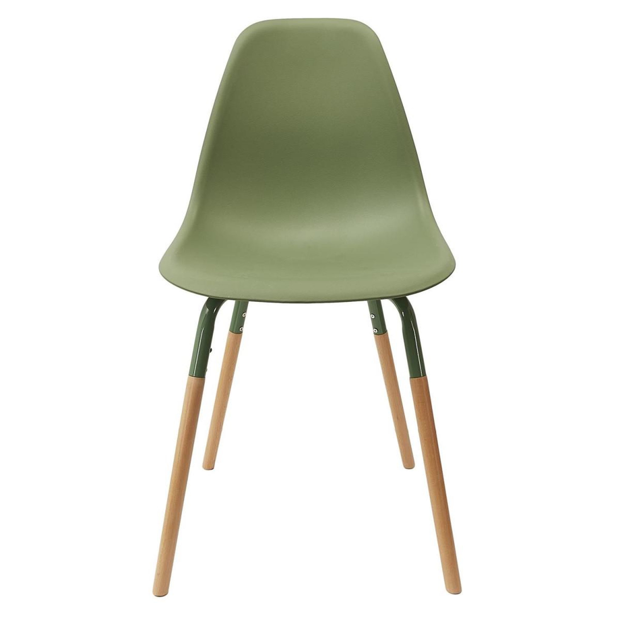 Voir la diapositive 3 : The Home Deco Factory Lot de 4 chaises scandinaves  phénix  81cm vert