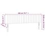 Voir la diapositive 6 : VIDAXL Tetes de lit 2 pcs Gris fonce 100x5x78/88 cm Velours