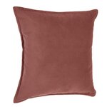 ATMOSPHERA Coussin design Lilou. Coloris disponibles : Bleu, Vert, Marron, Jaune