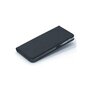 amahousse Housse noire Xiaomi Redmi Note 11 4G/ Redmi 10 folio texturé rabat aimanté