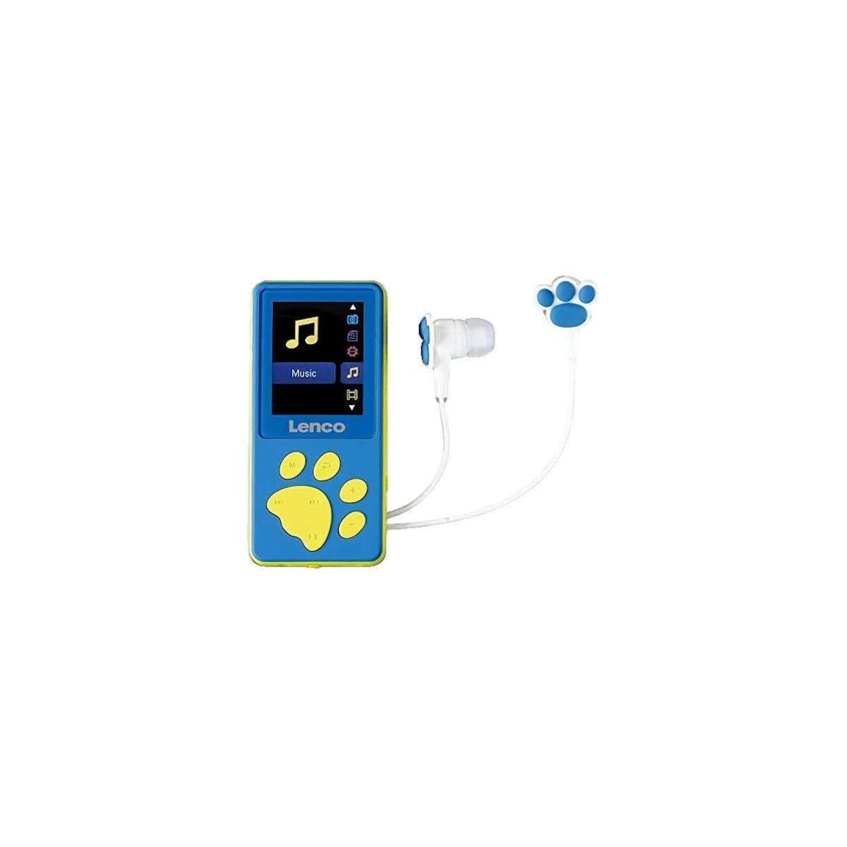 Lenco Lecteur MP3/MP4 Lenco Xemio-560BU pour enfants, bleu et rose