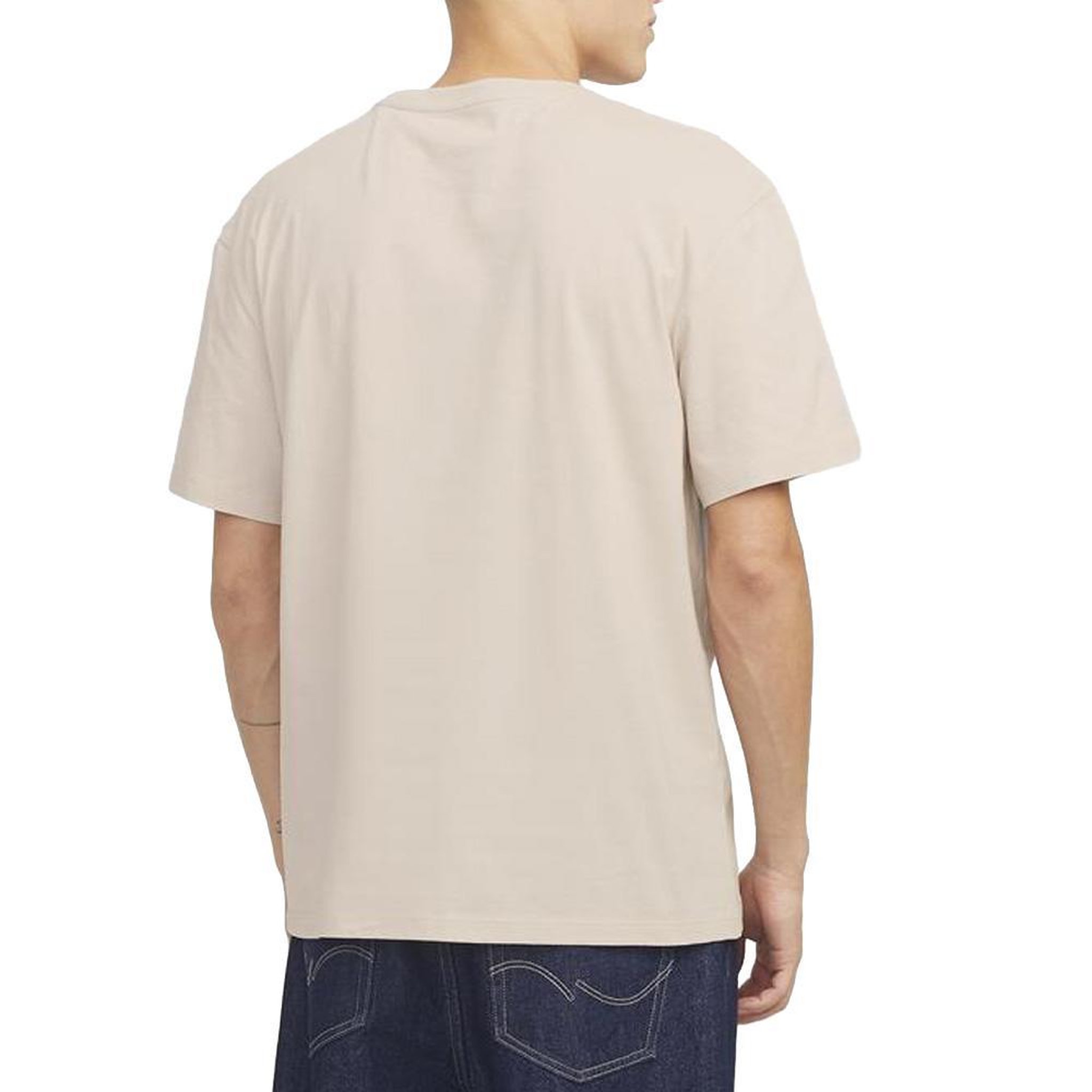 Voir la diapositive 2 : Jack & Jones T-Shirt Beige Homme Jack & Jones Bryan
