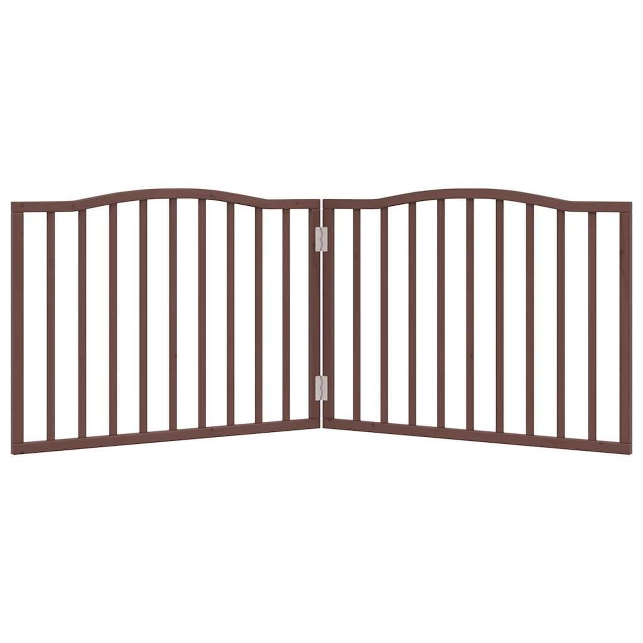 Voir la diapositive 4 : VIDAXL Barriere pour chien pliable 2 panneaux 160 cm bois de peuplier