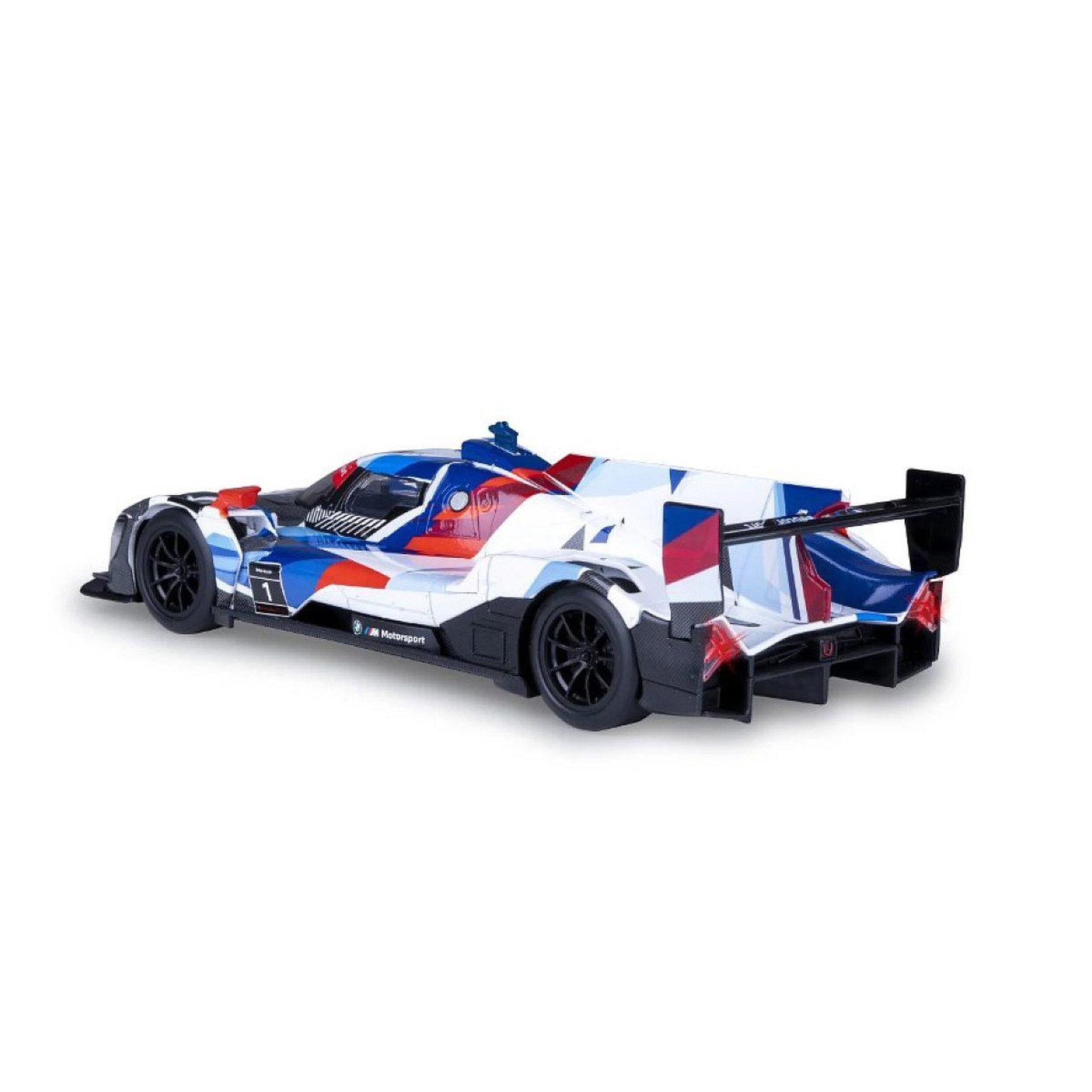 Voir la diapositive 2 : Jamara Bmw m hybrid v8 miniature 1:24 bleue avec piles