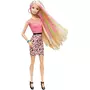 MATTEL Poupée Barbie Chevelure Arc en Ciel