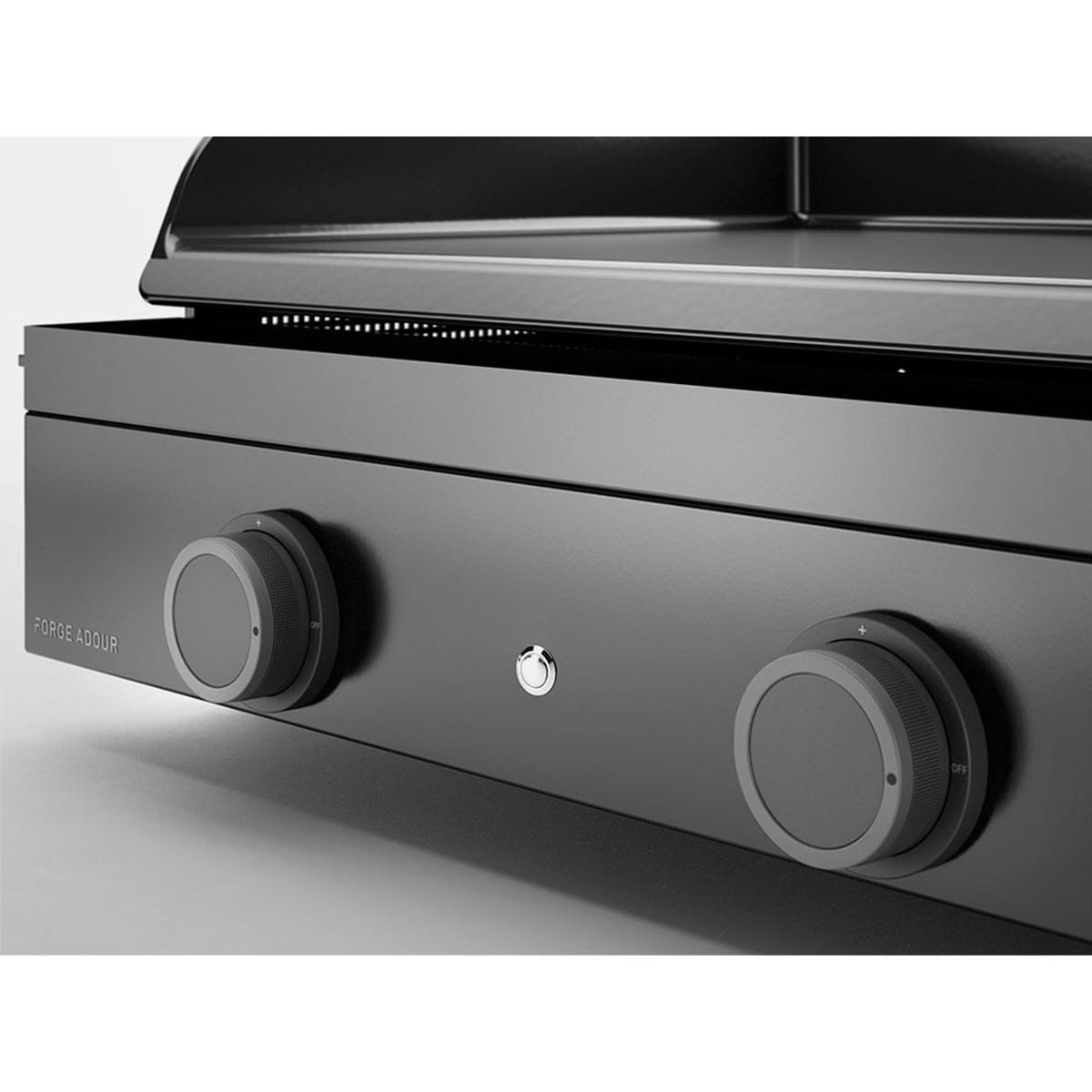 FORGE ADOUR Plancha gaz 5.6kw plaque fonte émaillée 57.7x41cm - origing60a
