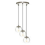 ATMOSPHERA Lampe Suspension 3 Têtes  Midnight Garden  93cm Or
