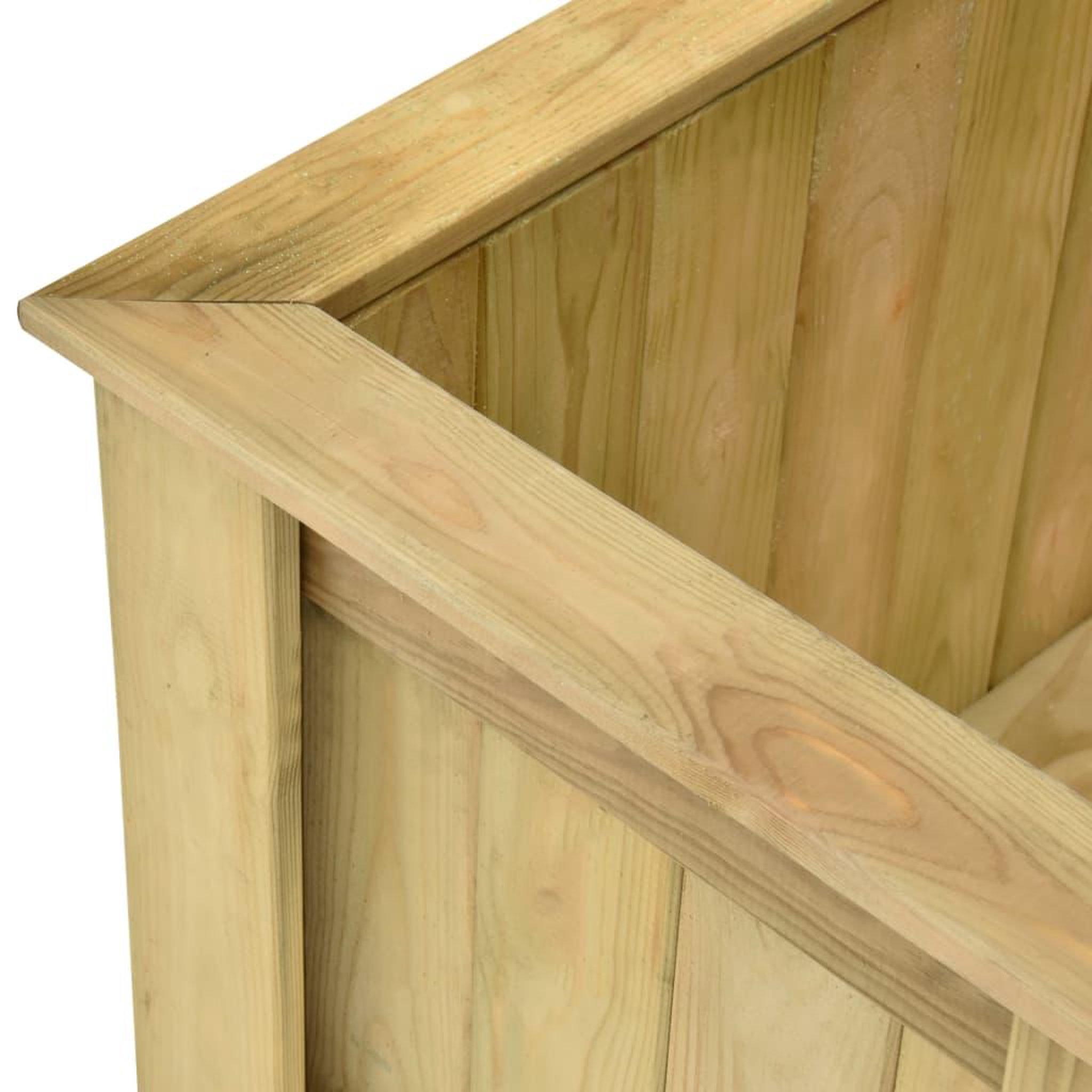 Voir la diapositive 4 : VIDAXL Jardiniere surelevee 196x100x50 cm Bois de pin impregne