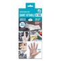 Voir la diapositive 3 : Paris Prix Lot de 100 Gants de Ménage  Jetable  21cm Blanc
