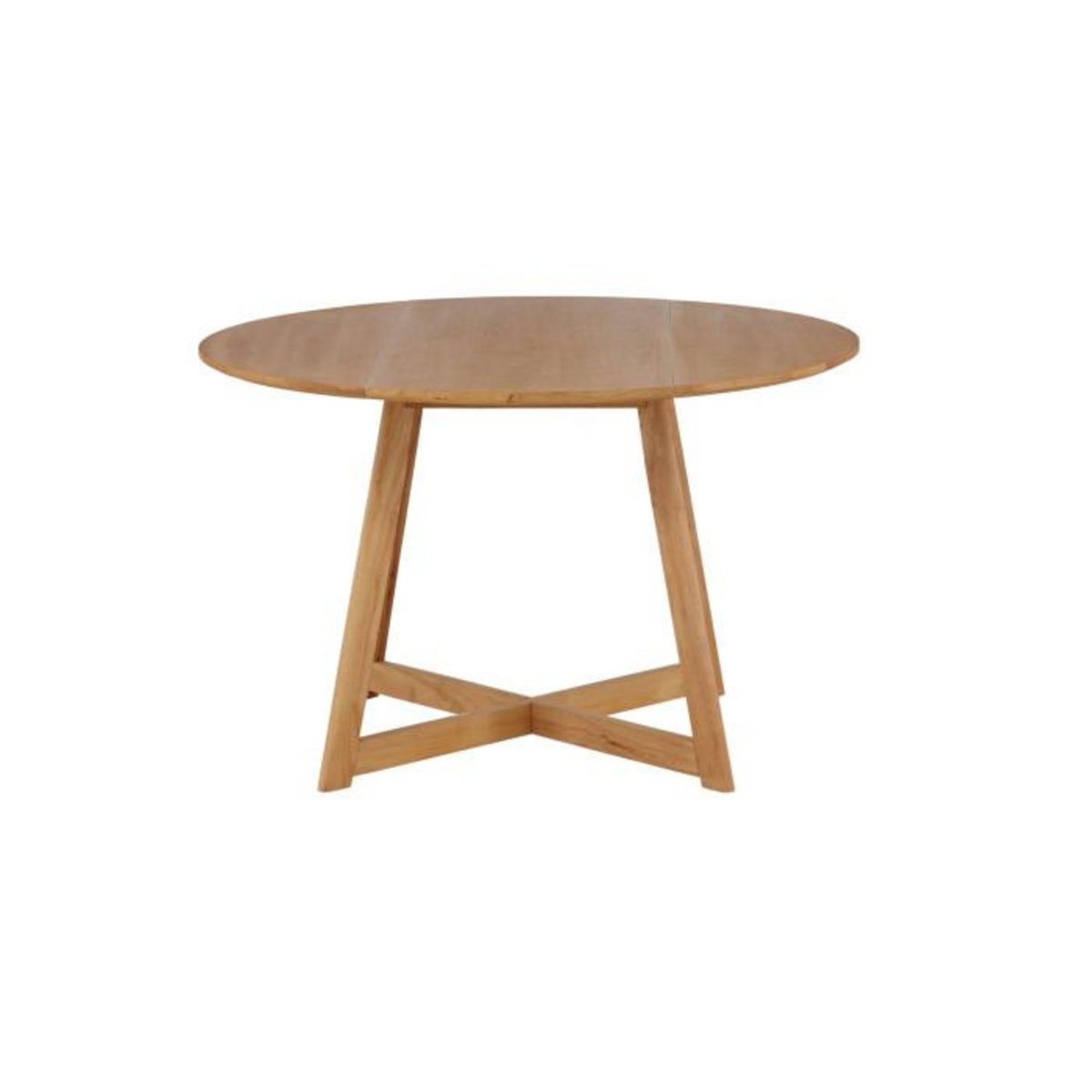 Paris Prix Table à Manger Ronde  Yakidon  120cm Marron