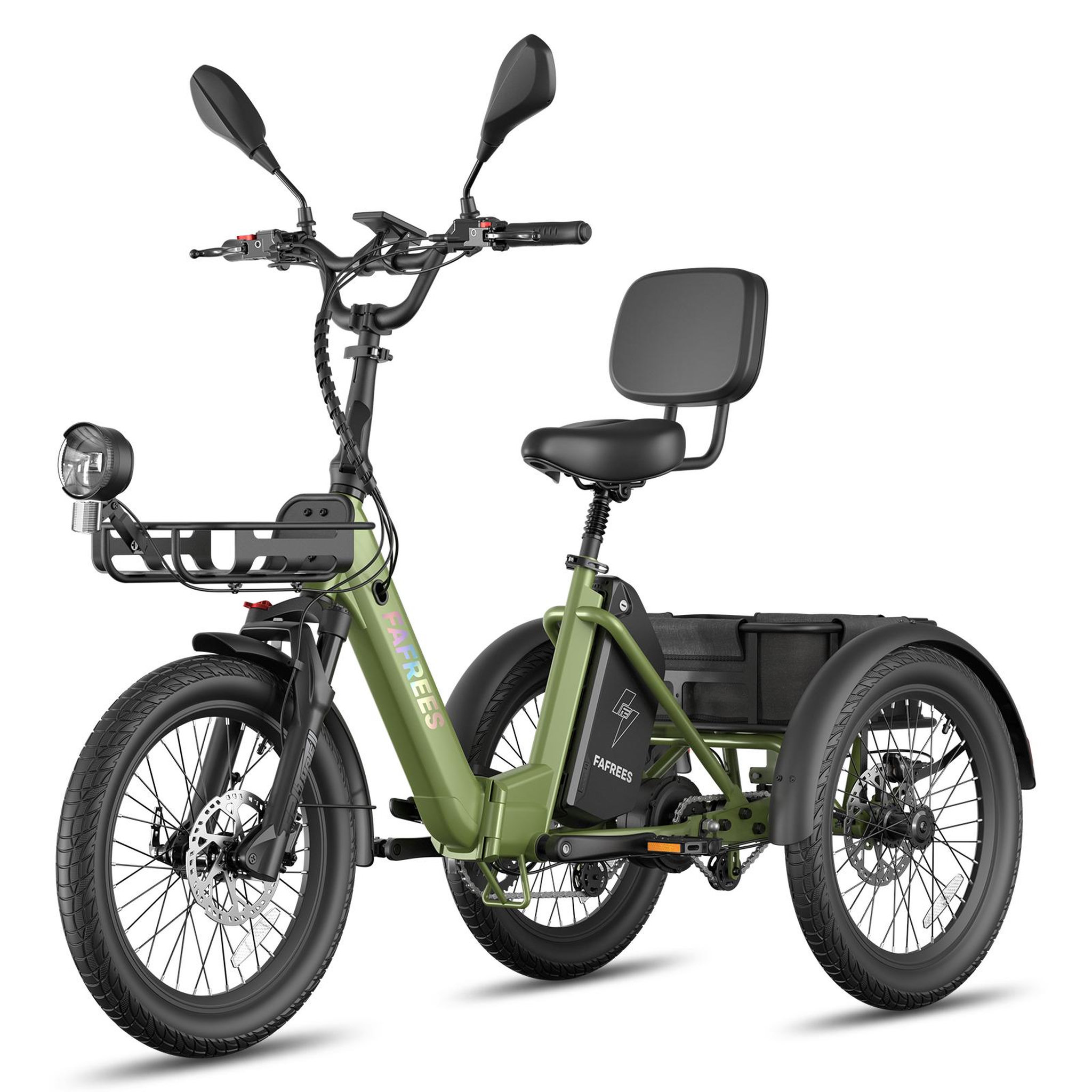Voir la diapositive 4 : FAFREES Tricycle électrique fafrees f20 mate ii 21 ah