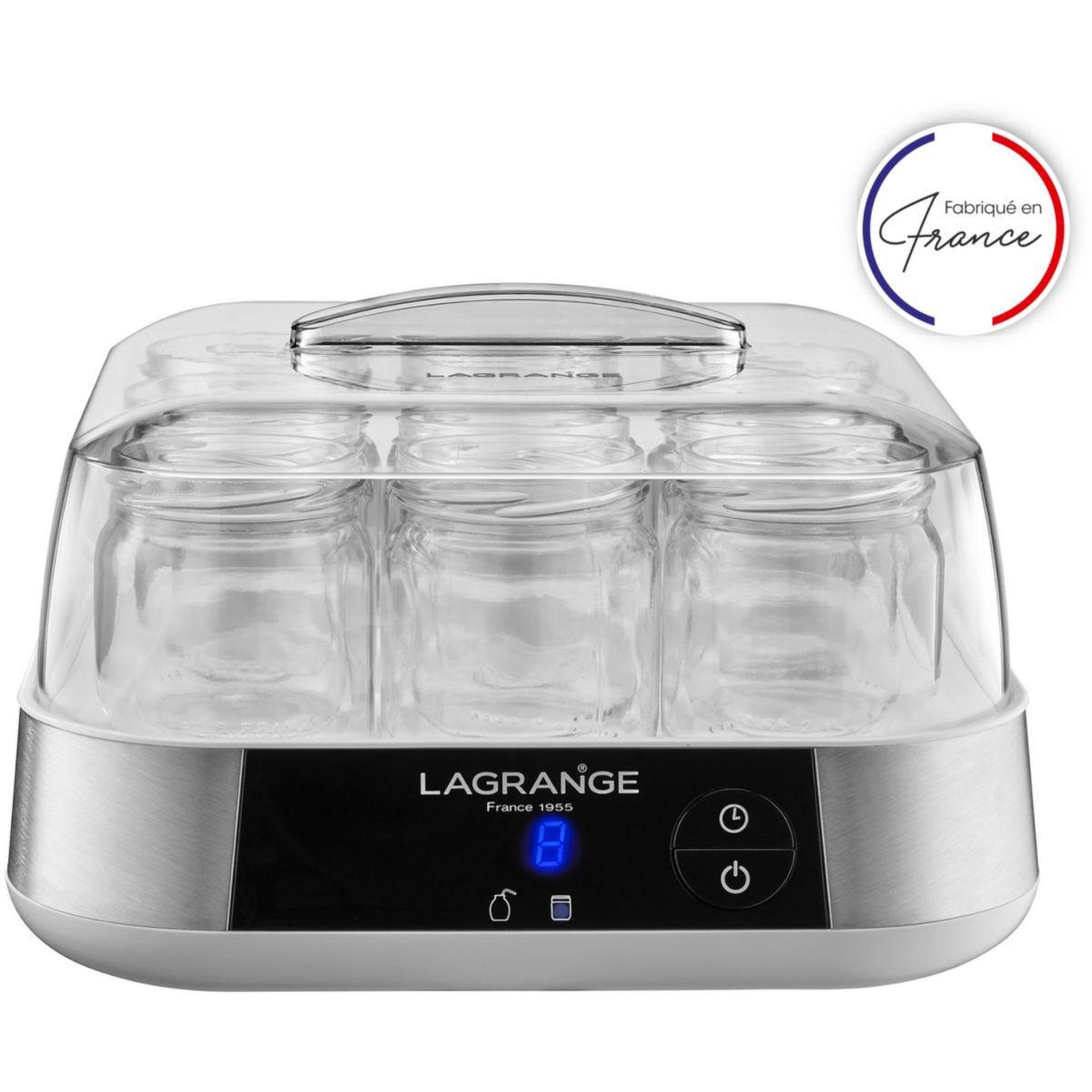 Voir la diapositive 3 : LAGRANGE Yaourtière ligne + goupillon et entonnoir 459005