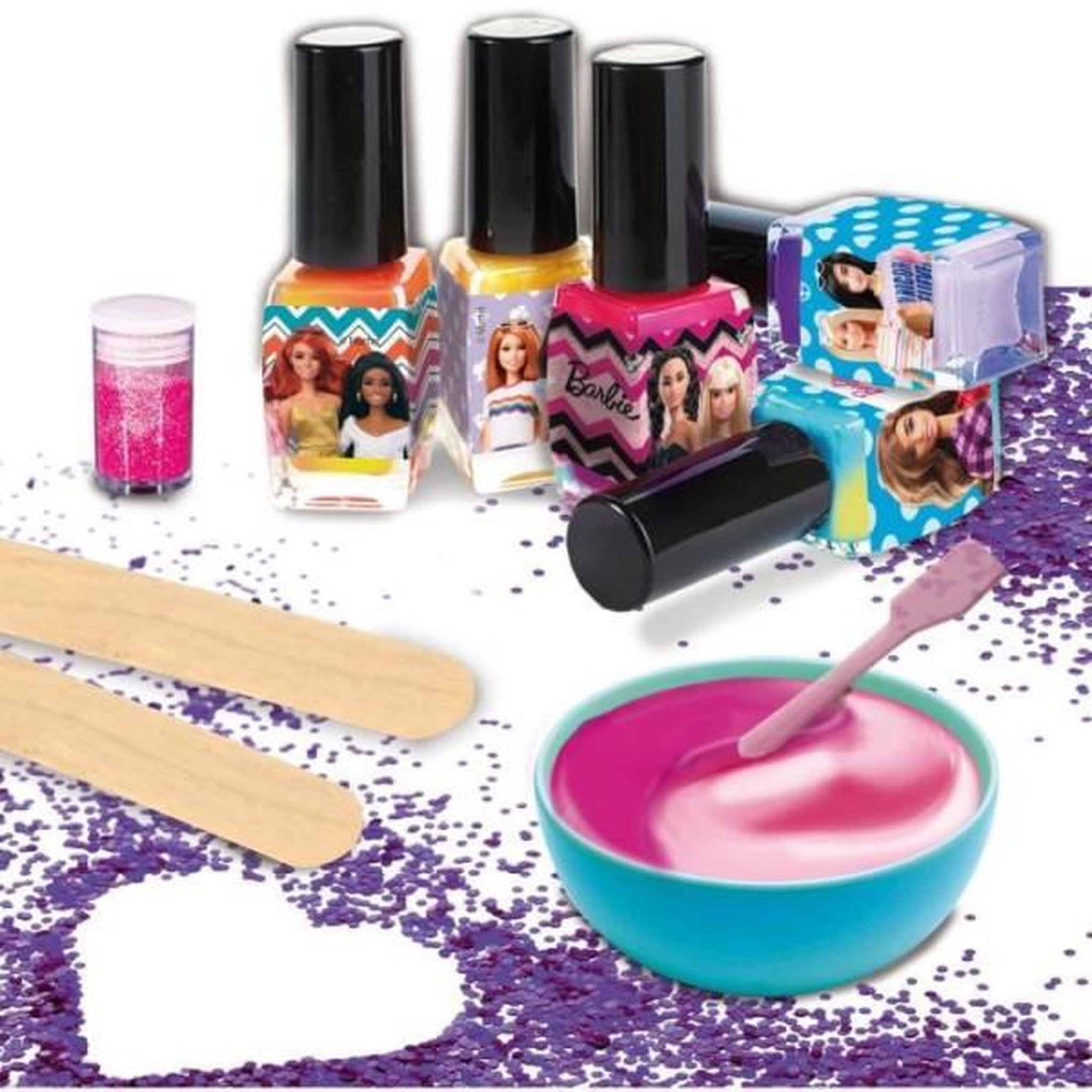 Voir la diapositive 4 : LISCIANI GIOCHI Vernis a ongles barbie nail art color qui change de couleur - lisciani