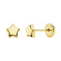 Voir la diapositive 1 : L'ATELIER D'AZUR Boucles d'Oreilles  Or 18 Carats 750/000  Jaune - Etoiles