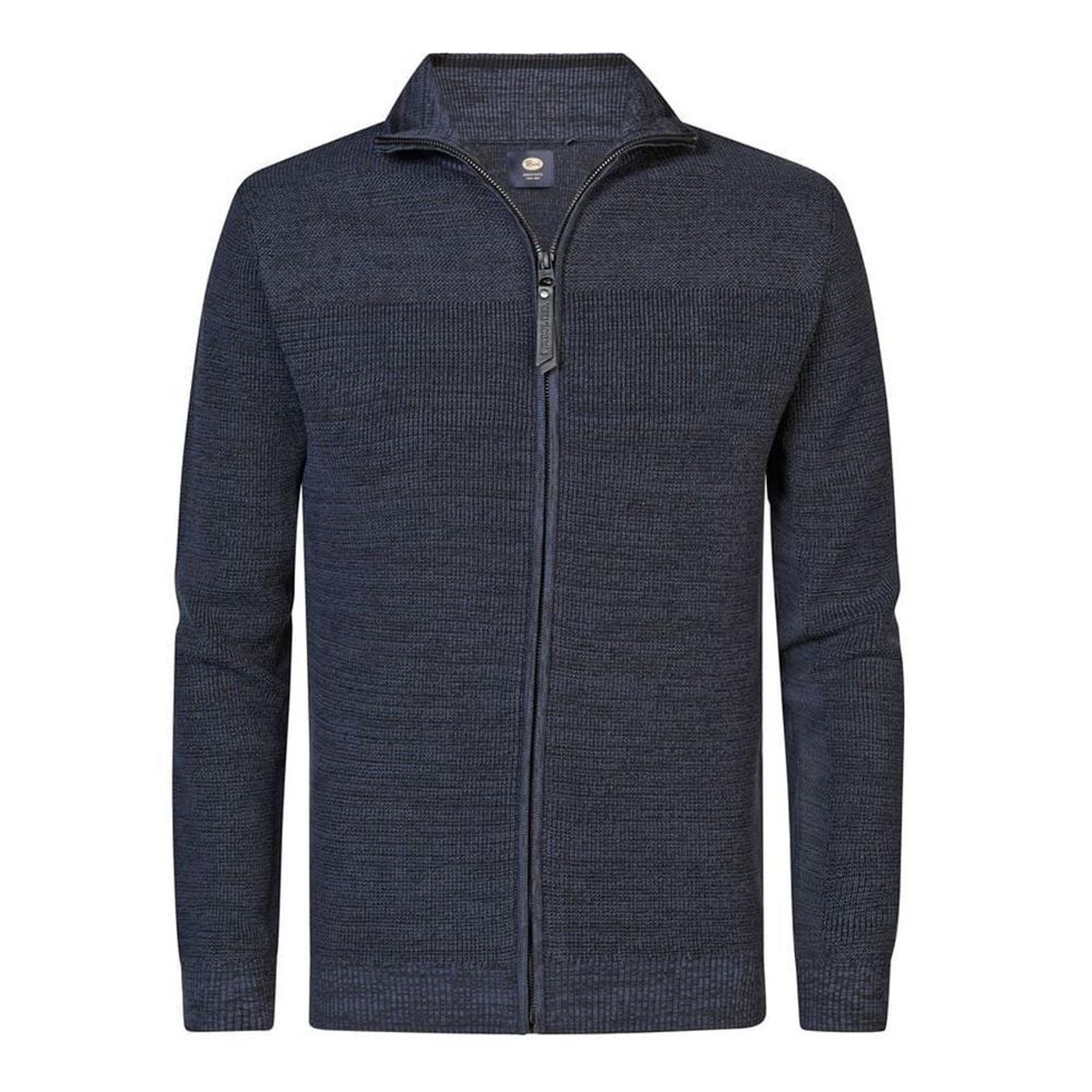 Petrol Industries Pull Zippé  Homme Petrol Industries Knitwear Collar