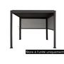 Voir la diapositive 5 : HESPERIDE Store 4 m pour pergola Evora 4 x 3 m texaline graphite - Hespéride