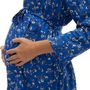 Voir la diapositive 4 : MAMALICIOUS Tunique Bleu Femme Mamalicious  evie
