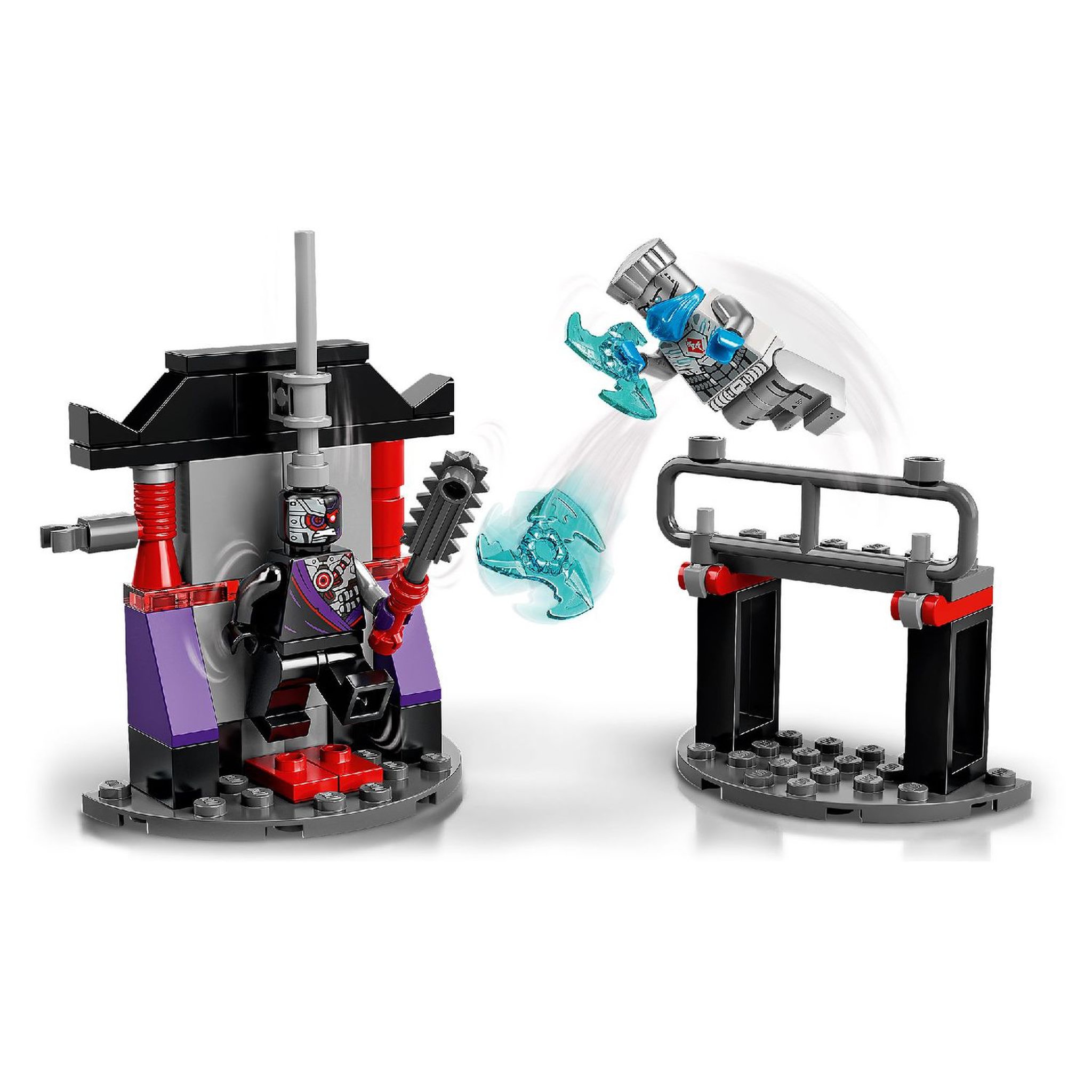 Voir la diapositive 3 : LEGO NINJAGO® 71731 Zane contre Nindroïde