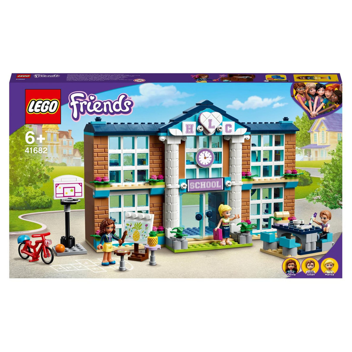 LEGO Friends 41682 - L&rsquo;école de Heartlake City