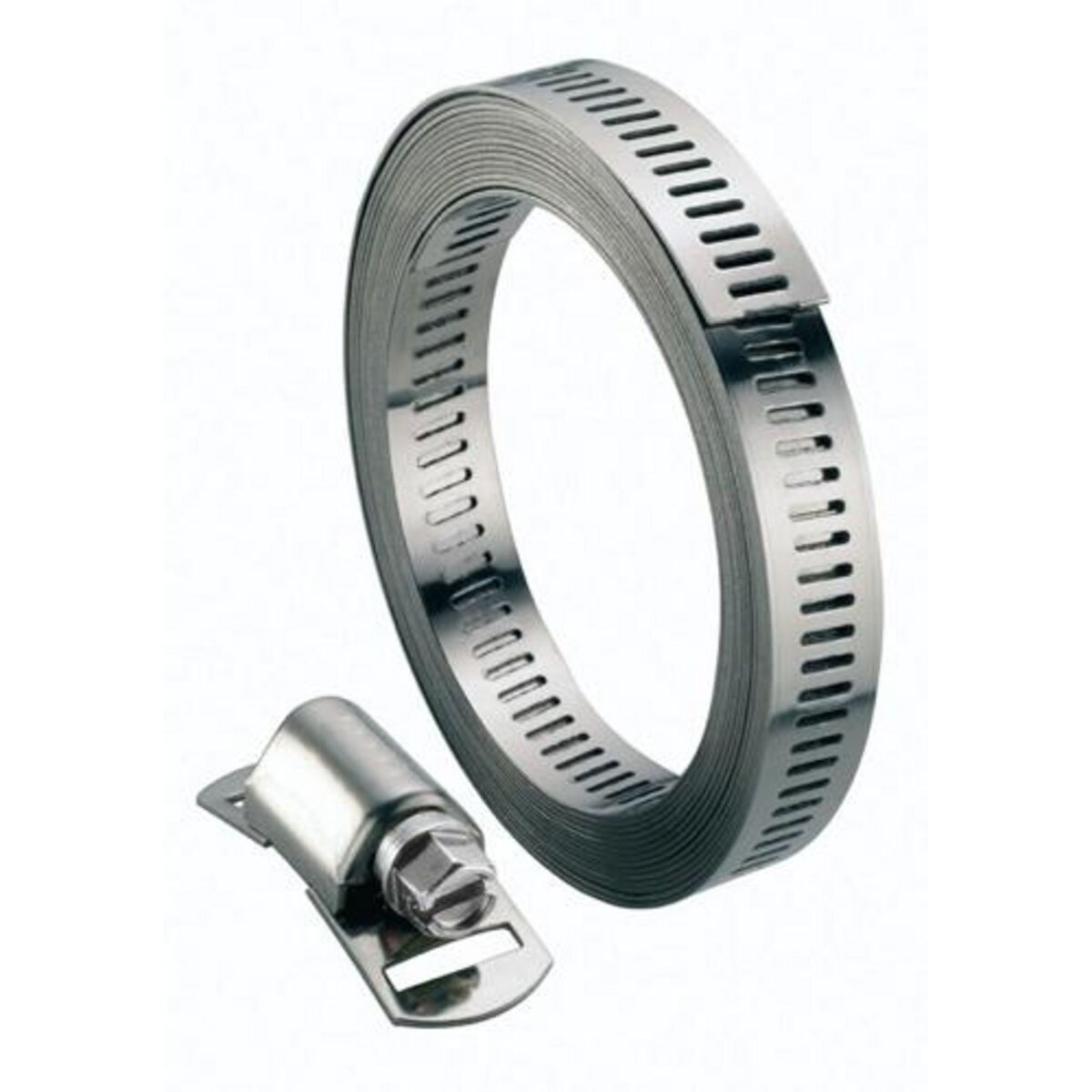 CENTRALE BRICO Kit Collier de serrage bande ajourée