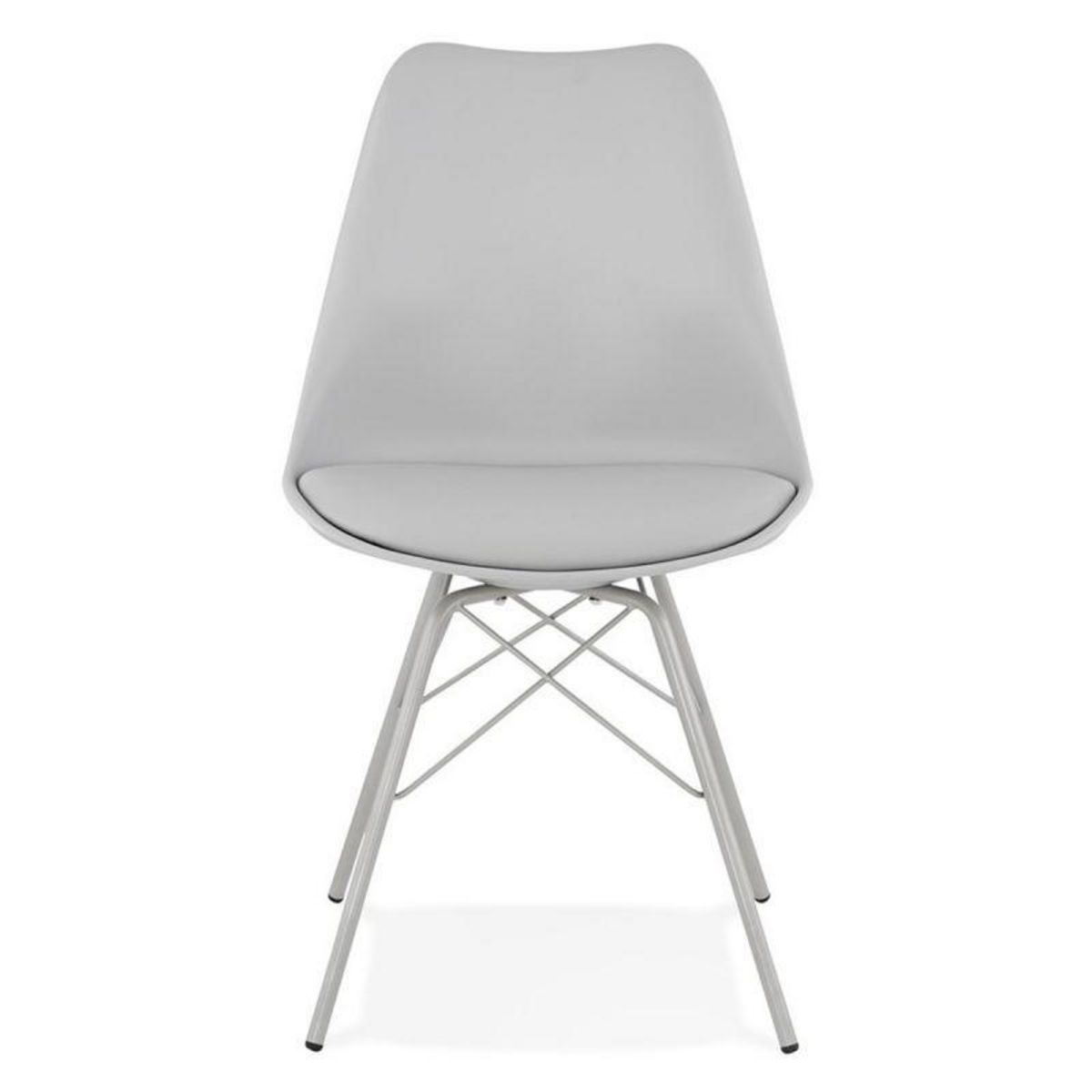 Paris Prix Chaise Design  Asensio  83cm Gris