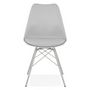 Voir la diapositive 2 : Paris Prix Chaise Design  Asensio  83cm Gris