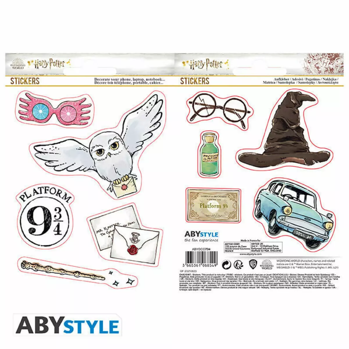 Abysse Corp HP  Stickers  Objets Magiques