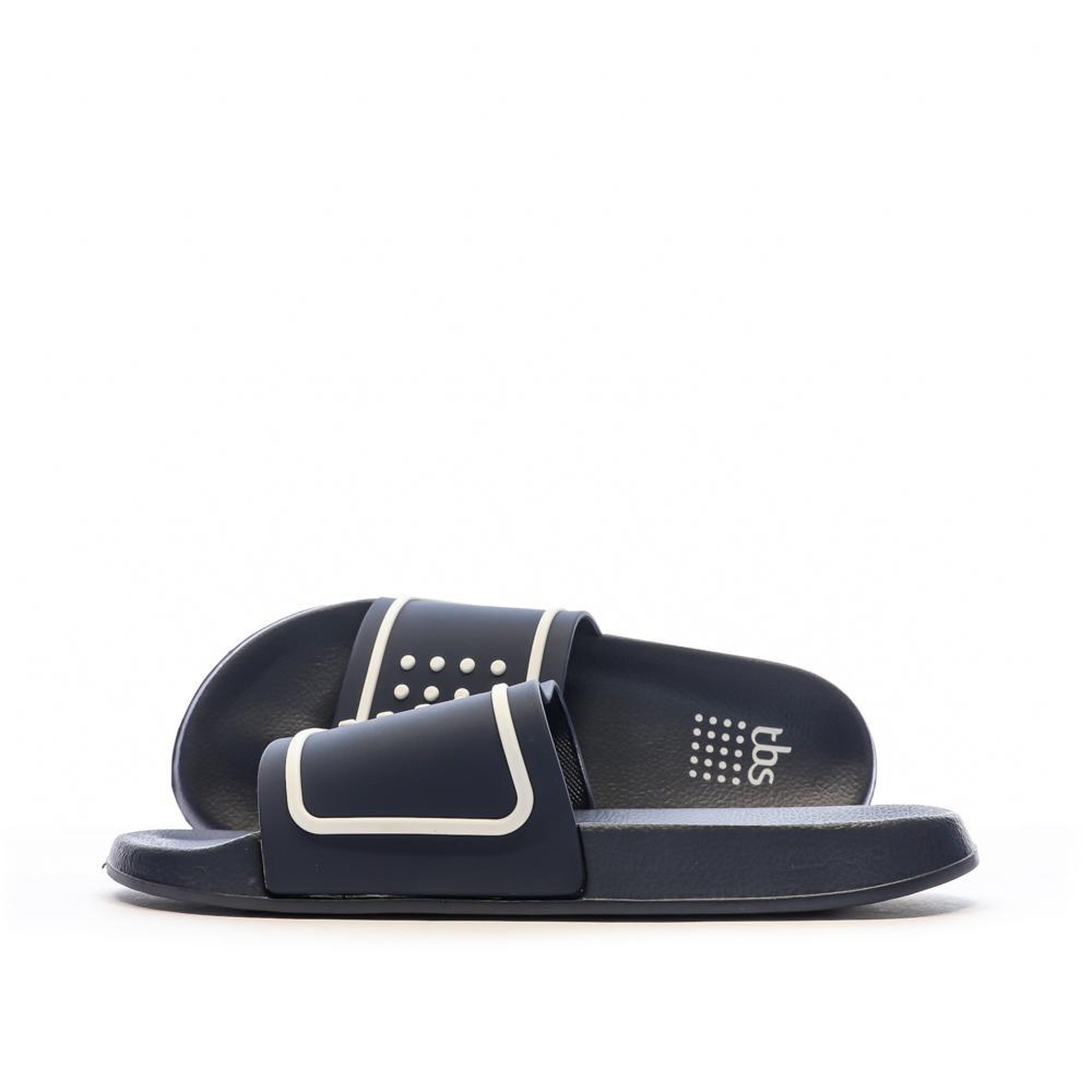 Voir la diapositive 1 : TBS Claquettes Marine Femme TBS FLIFLOW