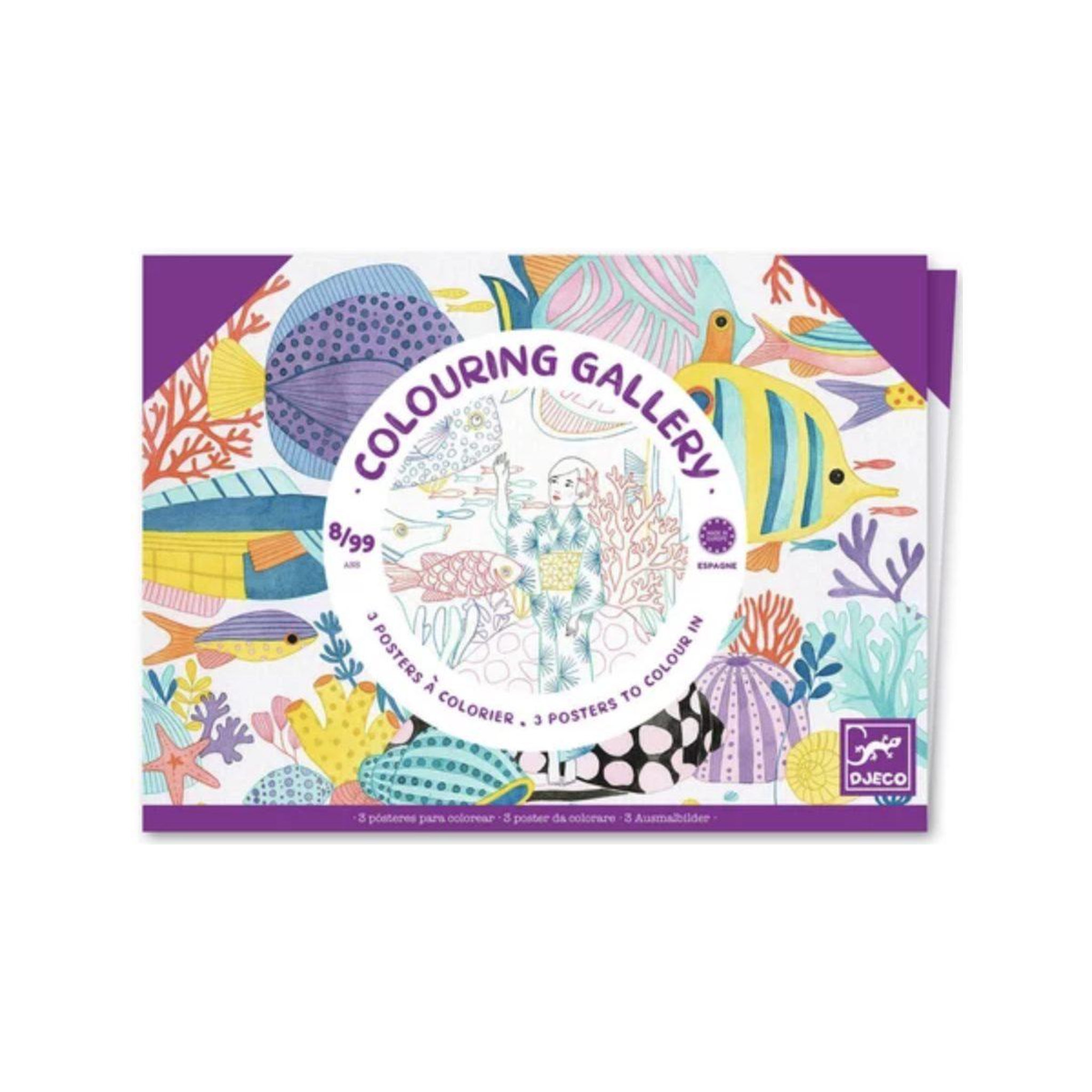 Djeco Colouring gallery  - japon