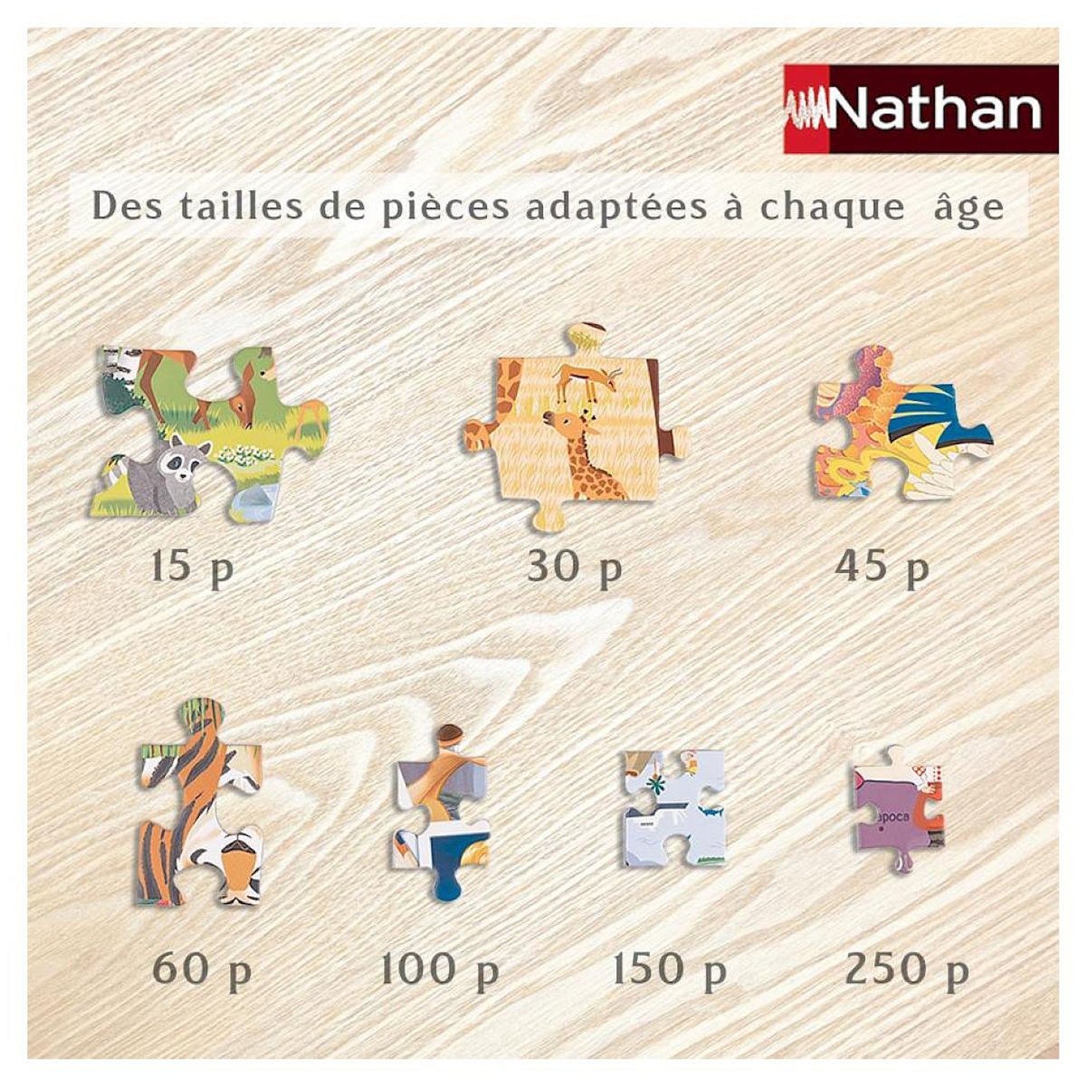 Nathan Nathan puzzle 100 p - Photo disney