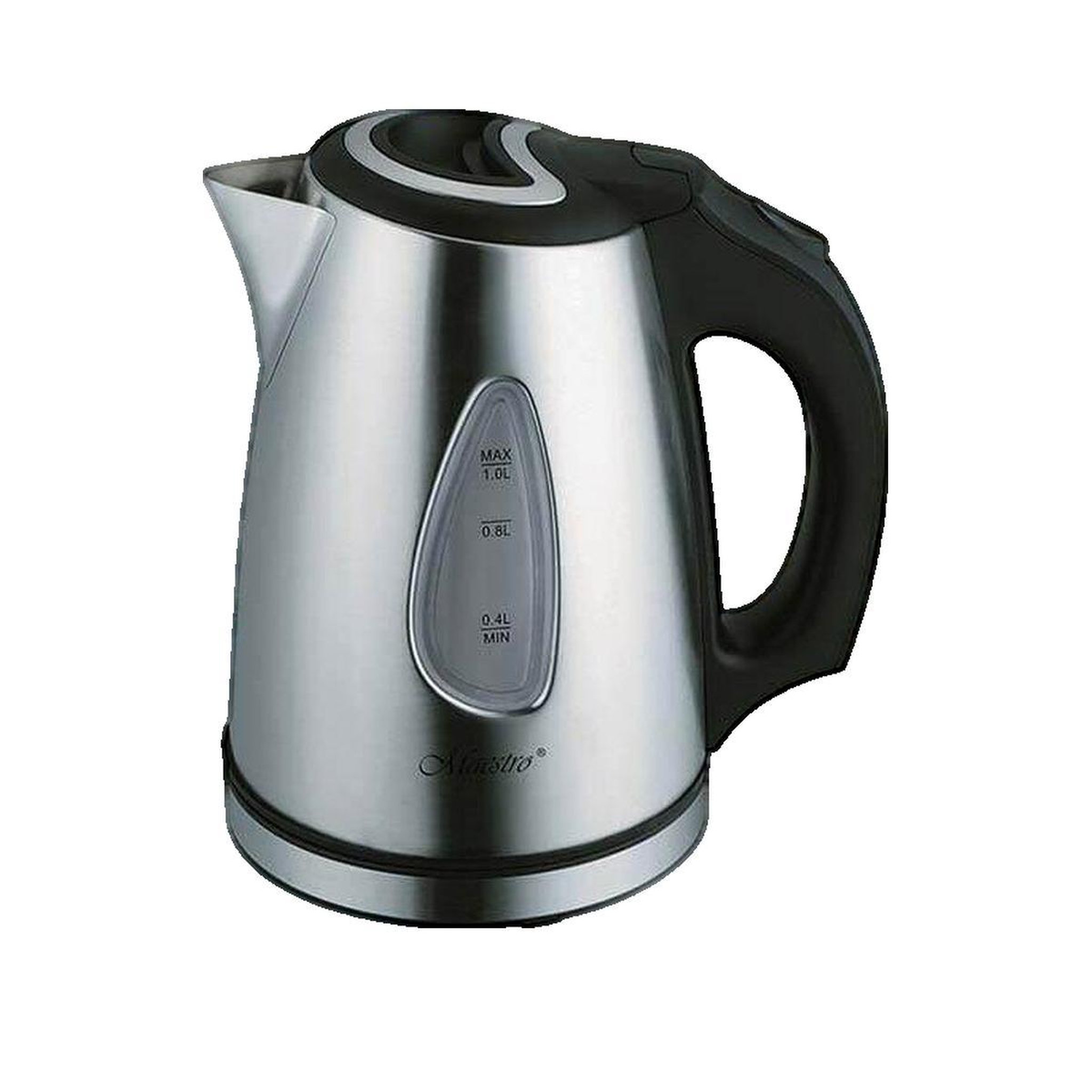 Voir la diapositive 2 : MASTER Bouilloire Feel Maestro MR-029New inox 1 litre 1600W