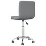 Voir la diapositive 5 : VIDAXL Chaise pivotante de bureau Gris clair Tissu