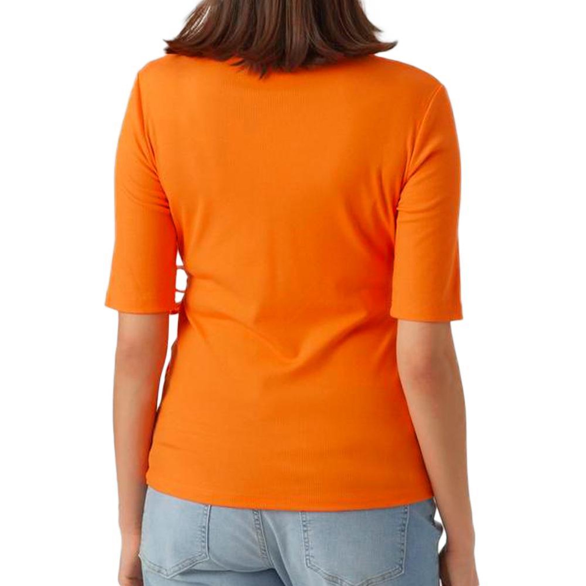 Voir la diapositive 2 : MAMALICIOUS T-Shirt Orange de Grossesse Femme Mamalicious 20018309