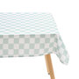 Voir la diapositive 1 : ATMOSPHERA Nappe Antitache Imprimé  Della Pasta  150x300cm Vert Céladon