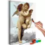 Paris Prix Tableau à Peindre Soi-Même  Anges Amour  40x60cm