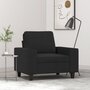 Voir la diapositive 1 : VIDAXL Fauteuil Noir 60 cm Tissu
