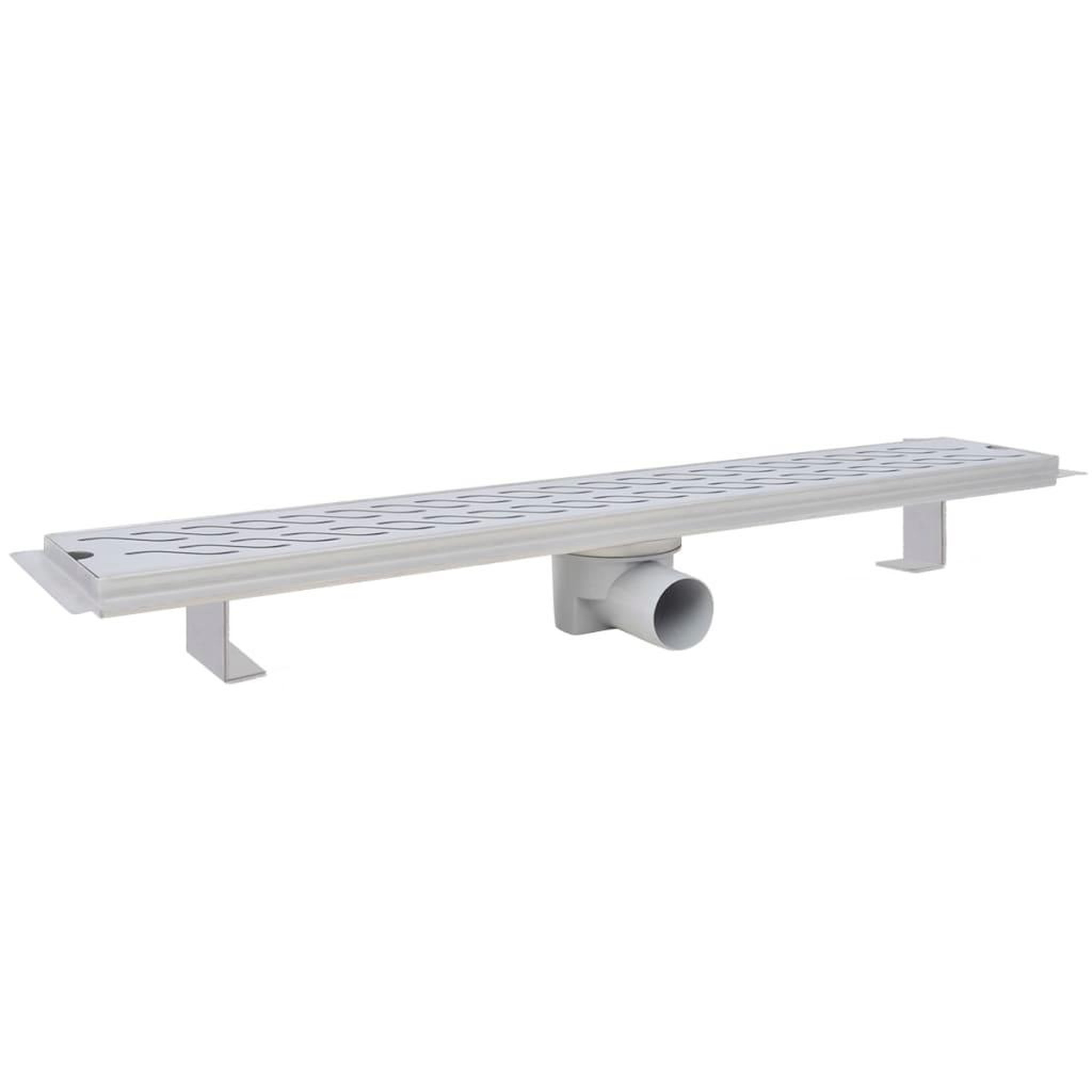 Voir la diapositive 4 : VIDAXL Drain de douche lineaire 730 x 140 mm acier inoxydable