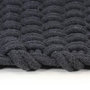 Voir la diapositive 5 : VIDAXL Tapis rectangulaire Anthracite 80x160 cm Coton