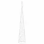 VIDAXL Cone lumineux decoratif a LED Acrylique Blanc froid 120 cm
