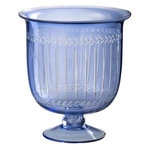 Paris Prix Photophore sur Pied en Verre  Tarifa  24cm Bleu