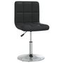 Voir la diapositive 2 : VIDAXL Chaises a manger lot de 6 noir similicuir