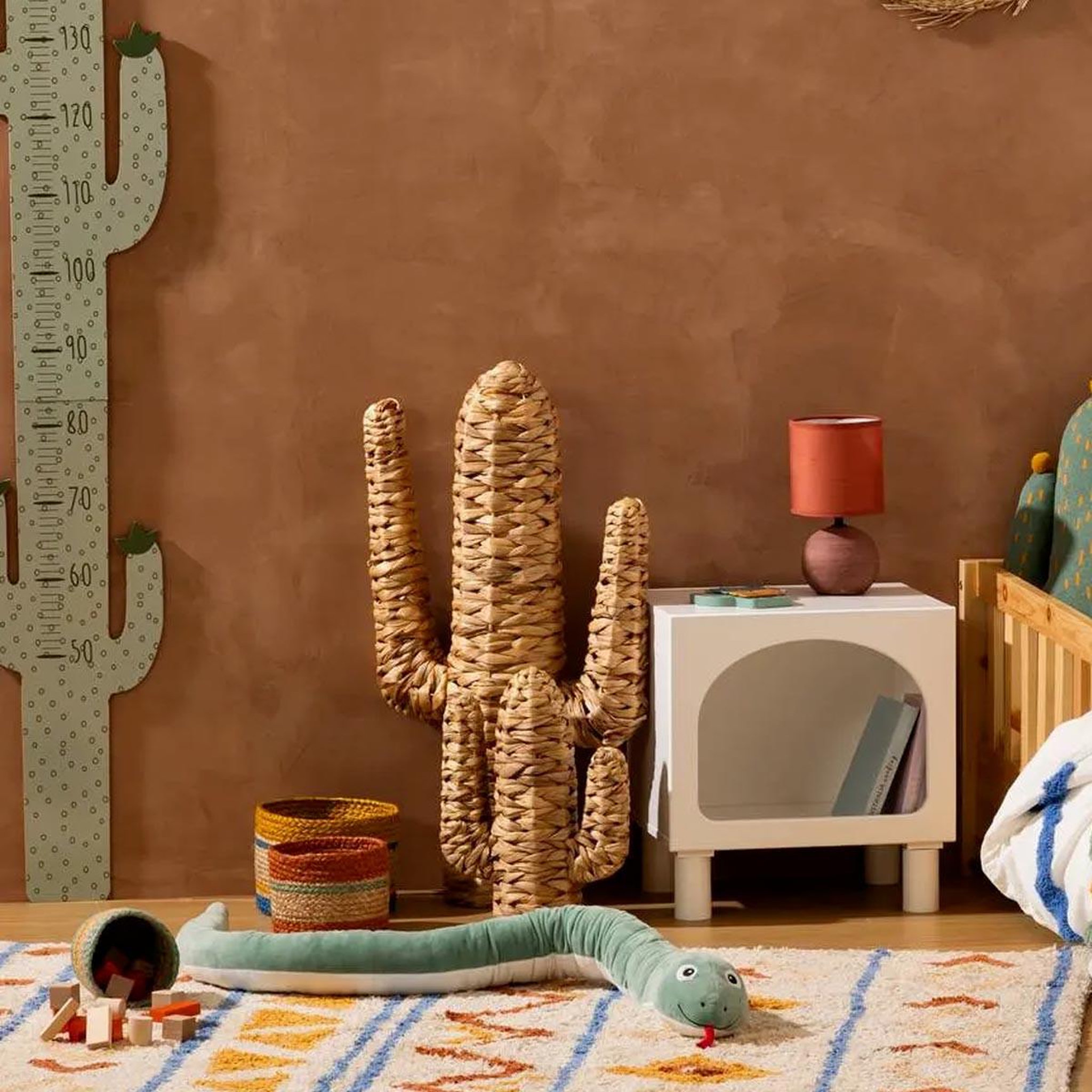 Voir la diapositive 2 : ATMOSPHERA Cactus déco  hacienda  75cm naturel