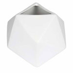 Paris Prix Vase Déco en Céramique  Geometrik  15cm Blanc