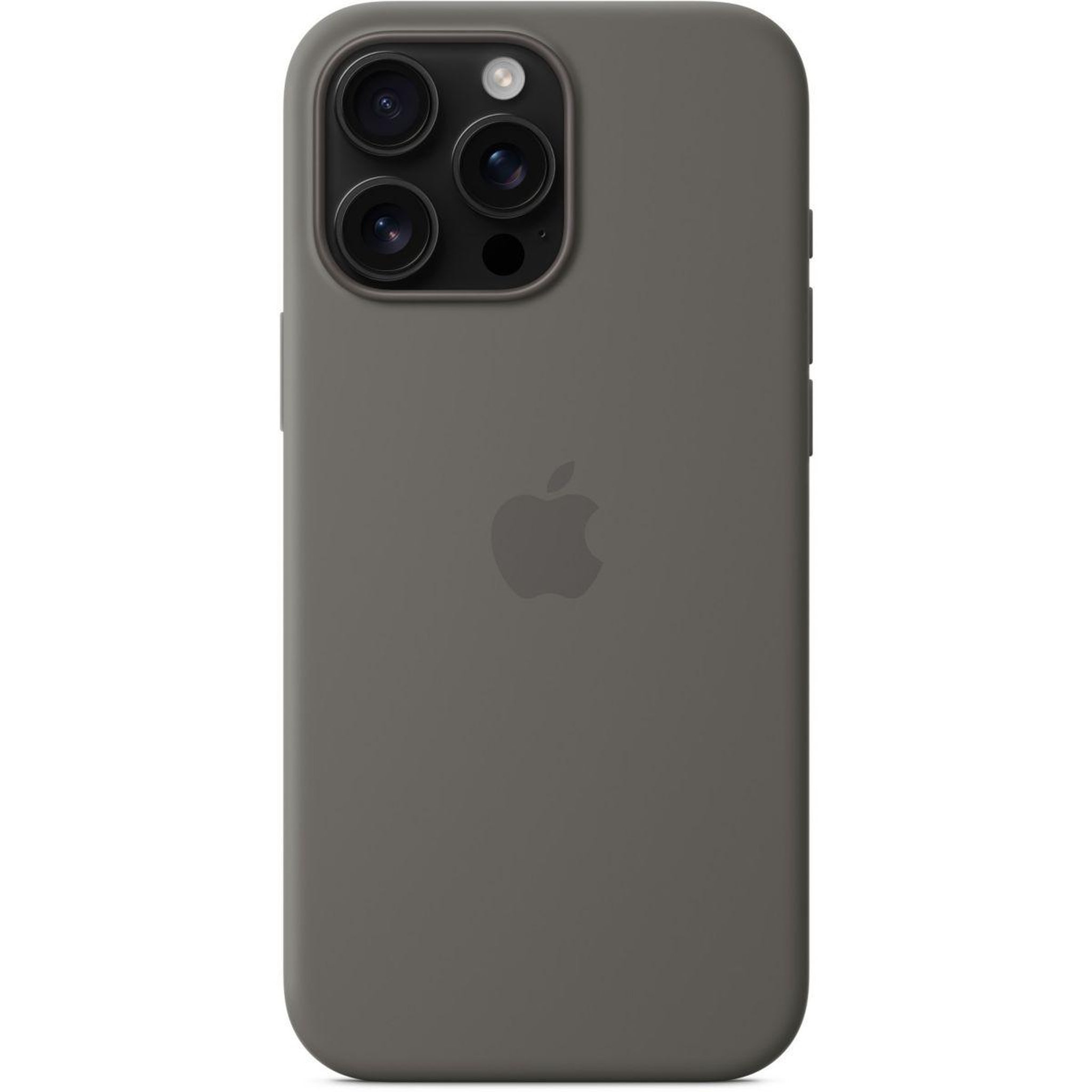 Voir la diapositive 4 : APPLE Coque iPhone 16 Pro Max Gris sidéral MagSafe silic