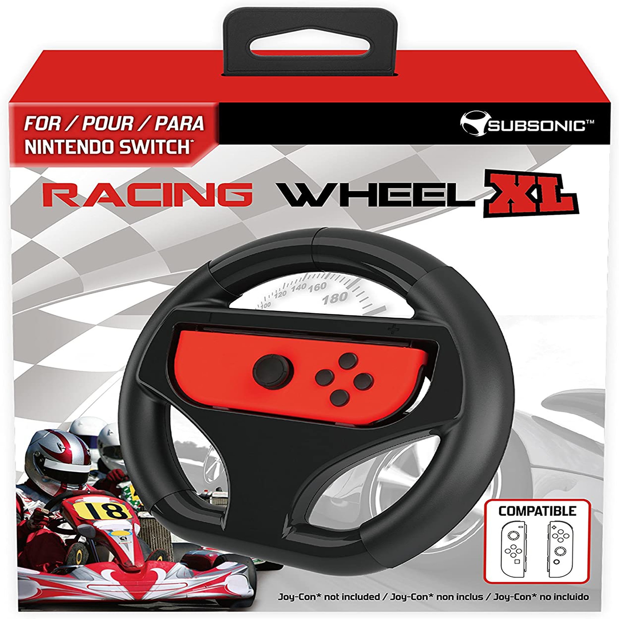 SUBSONIC Volant Racing XL Nintendo Switch