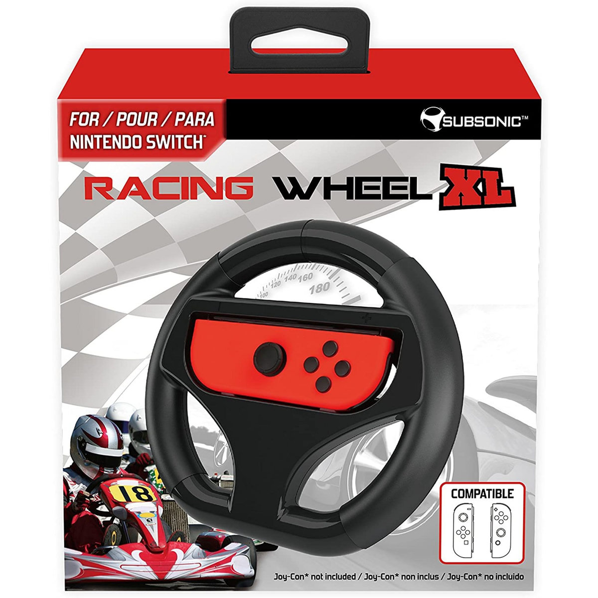 SUBSONIC Volant Racing XL Nintendo Switch